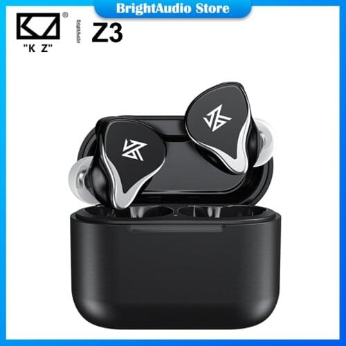 KZ Z3 TWS True Wireless 1DD+1BA Hybrid Driver Earphone Bluetooth 5.2 Sports Earbuds Game Headset With Microphone Touch Control