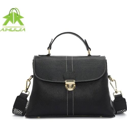 Fashion All-match Womens Genuine Leather High Capacity Shoulder Bags 2021 New Simplicity Shoulder Crossbody Bags Women Handbags