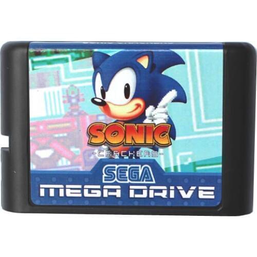 Sonic Crackers 16 bit MD Game Card For Sega Mega Drive For Genesis