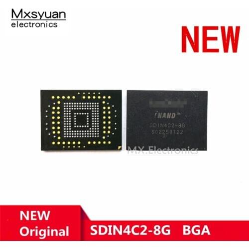 1PCS~10PCS/LOT SDIN4C2-8G SDIN4C2 BGA New original