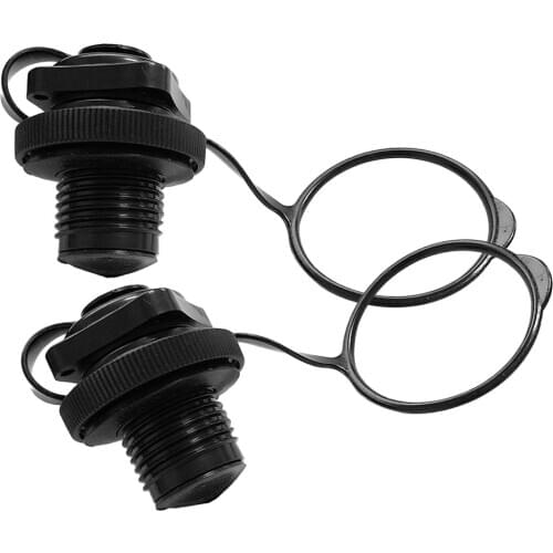 2Pcs Inflatable Boat Air Plugs Screw For Inflatable Pool Raft Boat Kayak