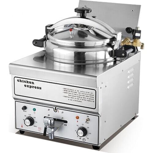 20L Issacmachine Commercial Cooking Equipment Chips Pressure Fryer Machine HEF-G2