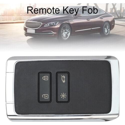4 Button Universal Black Car Keyless Entry Smart Remote key Shell Suitable for Koleos Renault Megane