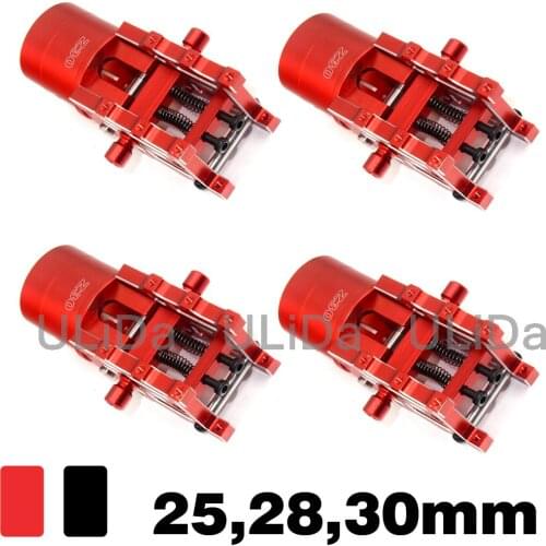 4x CNC Aluminium Z25/Z28/Z3 V4 Tube Arm Folding Bracket Connector for Plant Protection UAV Agriculture Multicopter Accessories