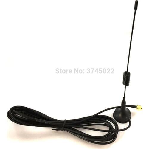 5pcs 824 to 1990 mhz 3G Repeater Gsm Antenna 5dbi Sucking Disk Antena With RF Sma Male Plug 3M RG174 Extension Cable