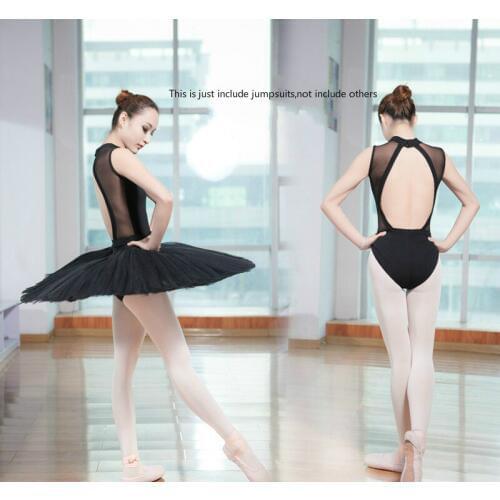 Adult Ballet Leotards for Women Ballet Professional Practice Gymnastic Leotard Black Lace Ballet Dancewear Practice Clothes 89