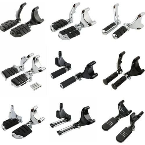 Motorcycle Passenger Foot Peg Footpeg Mount For Harley XL Sportster 883 1200 2004-2013