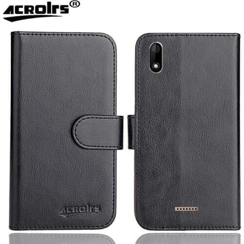 Wiko Y60 Case 6 Colors Dedicated Leather Exclusive Special Crazy Horse Phone Cover Cases Credit Wallet+Tracking