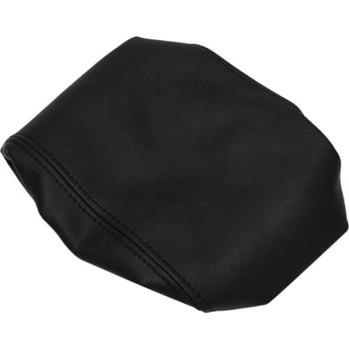 Black Soft PU Center Console Lid Armrest Box Cover Trim for Nissan Altima 2007 2008 2009 2010 2011 2012 Accessories