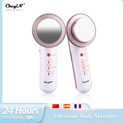 CkeyiN EMS Infrared Body Slimming Ultrasonic Cavitation Fat Burner Face Massager Beauty Machine Weight Loss Lipo Anti Cellulite