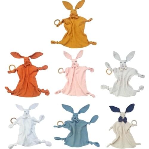 Baby Plush Toys Soothe Appease Teether Newborn Comforting Towel Sleeping Toys GXMB