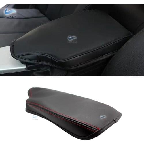 For BMW New 3 Series F30 2013 2004 2015 2016 2017 Car Styling Microfiber Leather Center Console Armrest Box Protection Cover Pad