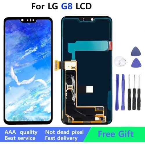 For LG G8 LCD Screen Display Digitizer Full Assembly LMG820QM7 G820UMB LMG820UM0 G820 For LG G8 ThinQ lcd