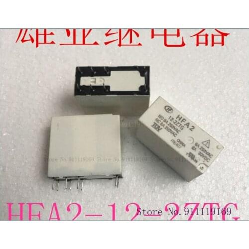 HFA2 12-2ZST 8 HFA2-12-2ZTG 12VDC 8A 250VAC