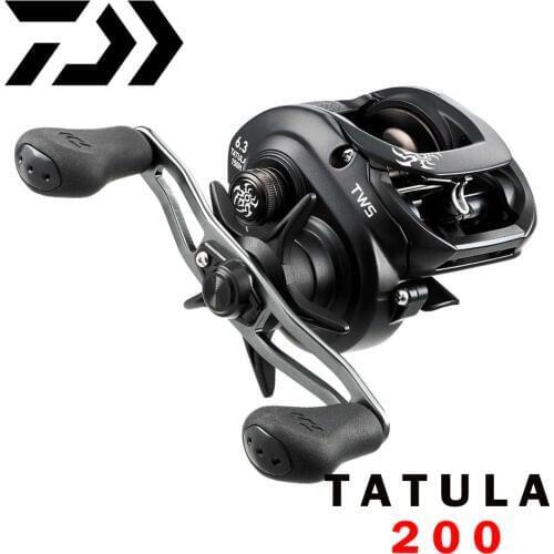 DAIWA TATULA Baitcasting reel 6.3:1/7.3:1 6KG Power TWS system 7BB+1RB CORROSION RESISTANT BALL BEARINGS