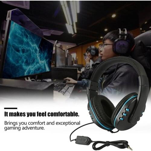 Creative Fashion Gaming Headset Stereo Surround Headphone 3.5Mm Wired Mic For Ps4 Laptop Xbox One Headphone