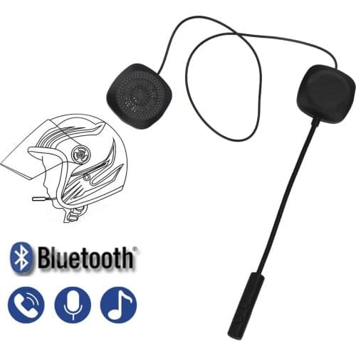 LEEPEE Motorcycle Helmet Headphones Handsfree Stereo Earphone Bluetooth-compatible 5.0 Moto Helmet Headset MP3 Speaker