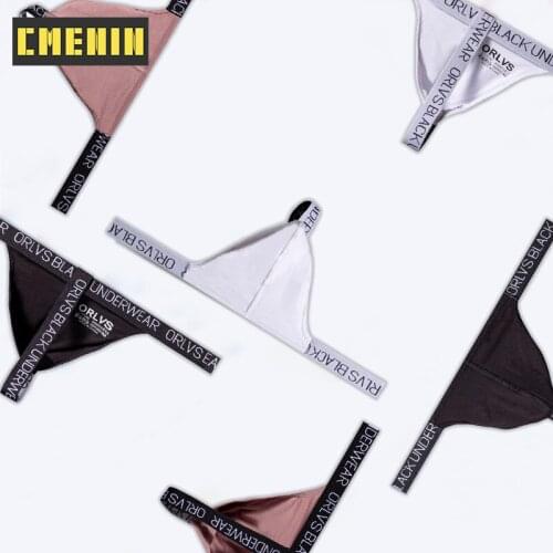 CMENIN Modal Sexy Comfortable Mans Underwear Thong Men Jockstrap Low Waist Mens Thongs and G Strings Top Gay Underwear OR6107