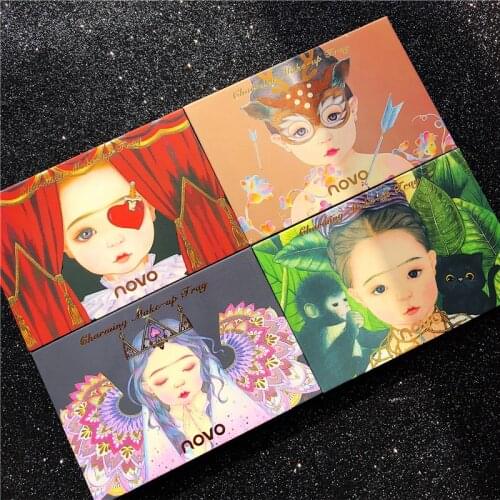 8 Color Eyeshadow Pallete Glitter Shiny Pigmented Eye Shadow Palette Waterproof Makeup Pallete Shimmer Matte Eyeshadow Cosmetic