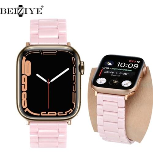 Ceramic Bracelet for Apple Watch Band Classic wristband strap for iwatch Band 38mm 42mm 40mm 44mm Wrist Strap Bracelets Belt
