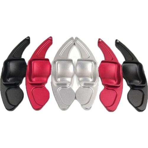 Steering Wheel Aluminum Shift Paddle Car Decoration Accessories For Volkswagen Golf 6 GTIR20 Scirocco Tiguan CC Magotan R36