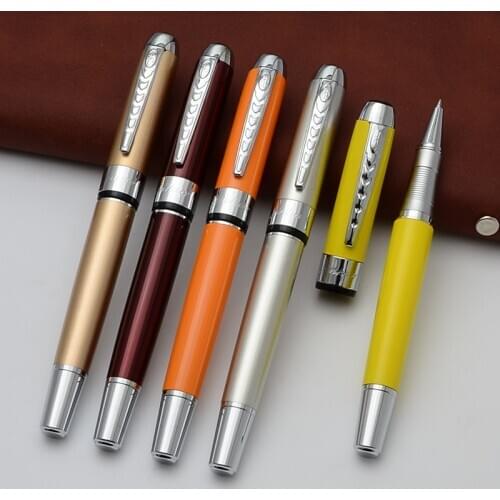 JINHAO 250 Luxury High Quality Roller Ball Gel Pen Metal Ballpoint Pens Gift Office Signature Pen Stationery Supplie