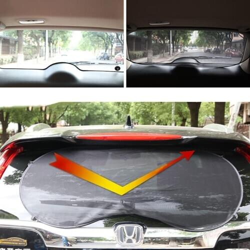 Car Rear Window Sun Visor Shade Cover Shield Sunshade UV Mesh Auto Protector