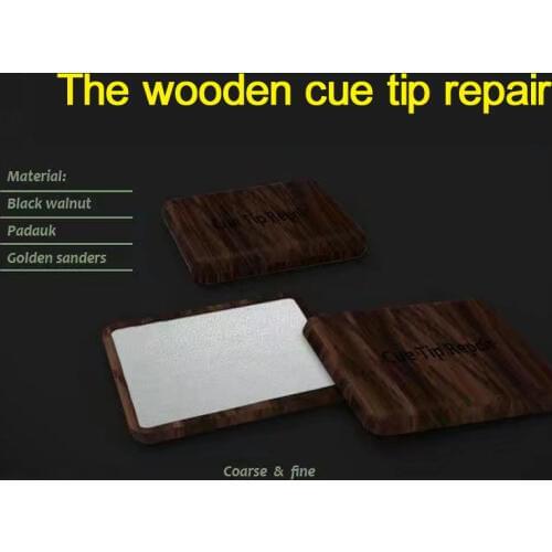 Xmlivet New Black Walnut Billiard Tip File/Billiard cue repairer/Billiard Snooker Accessories