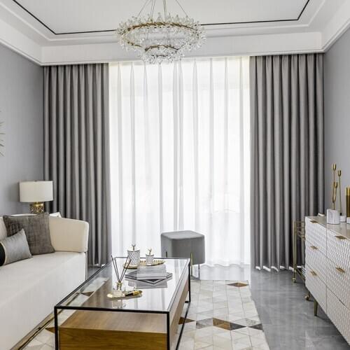 Chicity Blackout Curtains For bedroom Modern Style curtain for living room Customize Finished Kitchen Curtain Drapes