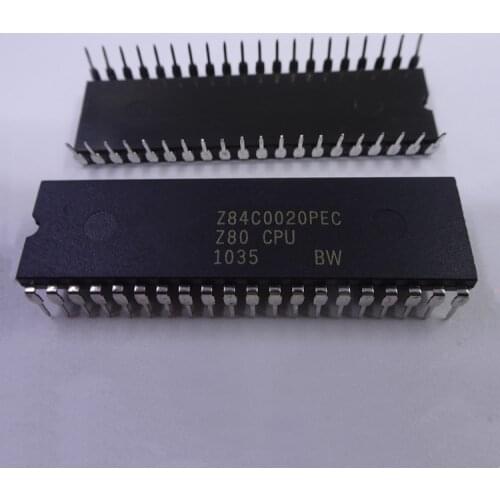 1pcs/lot Z80 CPU Microprocessor IC DIP-40 Z84C0020PEC Z80CPU Z80-CPU In Stock