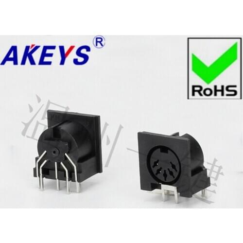 10 PCS DS-5-01b Square S Large Terminal Connector Large 5-core 7-foot Socket 5PIN Needle DIN Base
