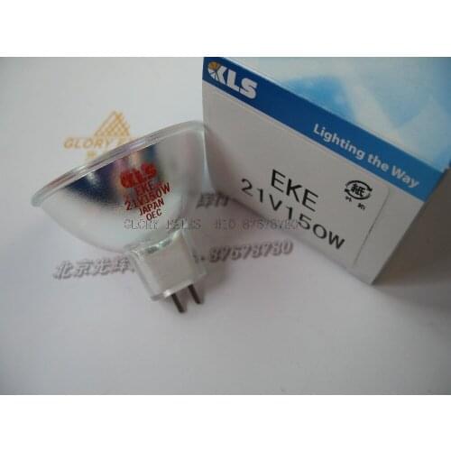 10pcs/lot,KLS EKE 21V150W JAPAN GX5.3 base halogen lamp,21V 150W projector bulb,Microscope AOI SMT light source,TNT EMS Shipping