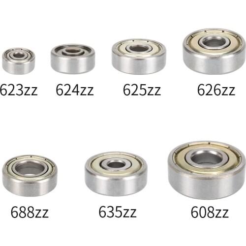 3 d printer accessories deep groove ball miniature bearing rolling 608 624 625 626 688 zz