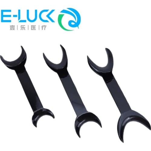 3pcs Cheek Retractor T-Shape Dental Black Double head Lip Retractor Dental Orthodontic Mouth Opener