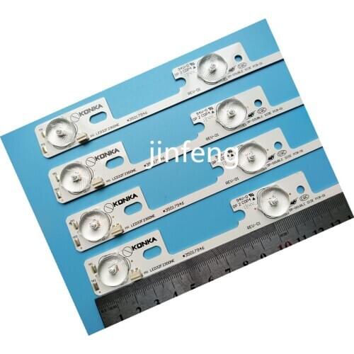 4PCS/LOT new and original for Konka LED32F2300NE LED32F2300FX light bar 35017946 35017948 backlight lamp LED strip 6v