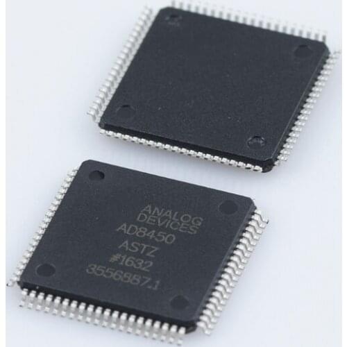 5PCS New AD8450ASTZ QFP80