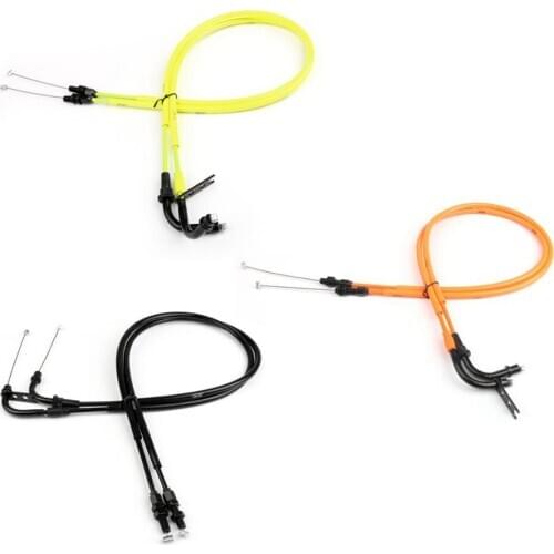 Artudatech Throttle Cable Push/Pull Wire Line Gas For Suzuki GSXR GSX-R 600 2006 2007 2008 2009 Motorcycle Accessories Parts