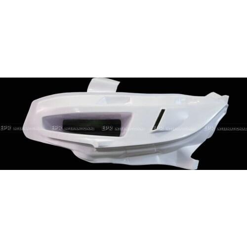 Car-styling FRP Fit for Honda Civic Typer Fk8 Fk7 Fiber Glass Vented Headlight Block Out Panel Fibre Unpainted Air Intake