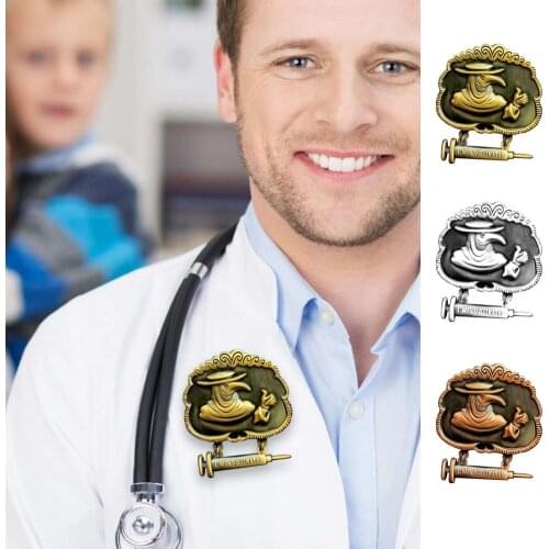 Plague Doctor Enamel Pins Beak Face Brooches Custom Badges For Bag Cute Lapel Pin Buckle Jewelry Gift For Nurse Friends