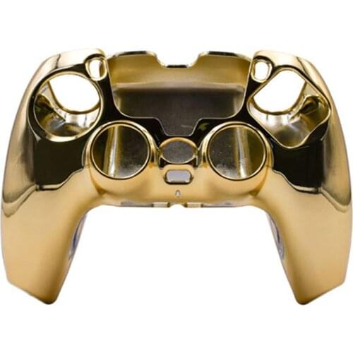 ABS Material Electroplated Cover for PS5 Protection Case Shell Controller Gamepad Skin Protection for Sony Playstation 5