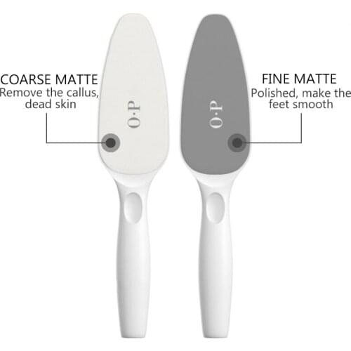 Double-sided Stone Rasp Heel File Hard Dead Skin Callus with 4pcs Replaceable Stone Foot Care Tool Remover Exfoliating Pedicure