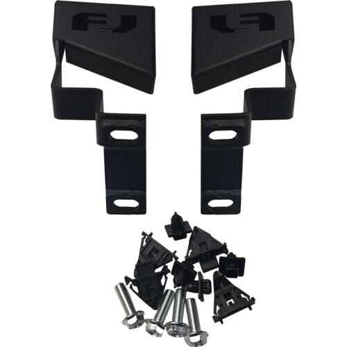 2001-14 FJ 07 Cruiser Front Cowl Light Brackets STEEL FOR TOYOTA