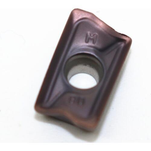 AOMT123608 PEER M VP15TF 10pcs AOMT 123608 Face milling inserts Carbide cutting tools