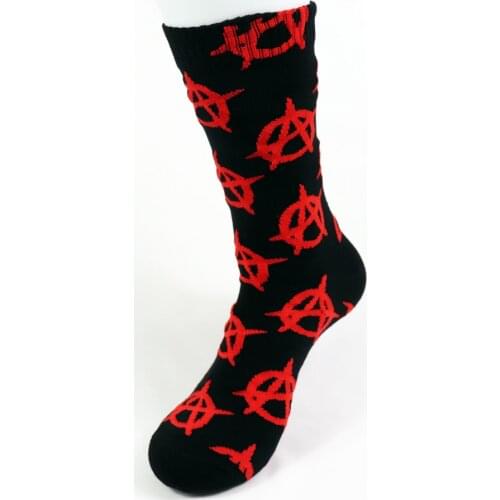 Anarchy Symbol Socks Punk Anarchist Sex Pistols Clash Socks