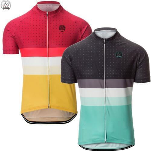 NEW 2017 DOTS JIASHUO Jersey Bike RACE Pro Team Bicycle Cycling Jersey / Wear / Clothing / Breathable Customized Ropa 2 chooses