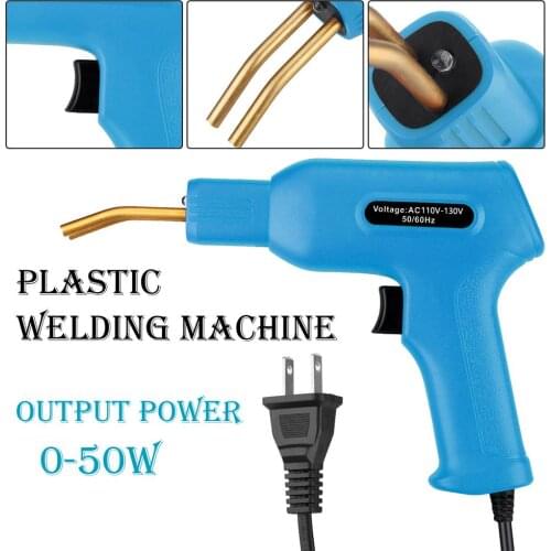 50W Handy Welders Garage Tools Car Bumper Plastic Welding Gun Wire Hot Staplers Machine Staple Auto Body PVC Repairing Equipment