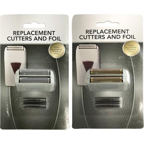 Electric Razor Blade Replacement Beard Trimmer Shaver Head Double Mesh Shaving Accessories Hair Removal Blade Fathers Day Gifts