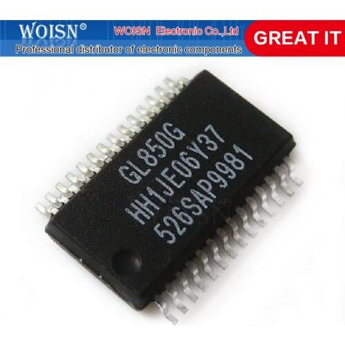1pcs/lot GL850 SSOP28 USB 2.0 HUB Controller IC GL850G In Stock