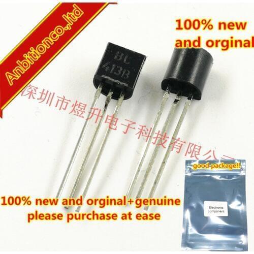 10pcs 100% new original BC413B NPN SILICON PLANAR EPITAXIAL TRANSISTORS TO-92 in stock