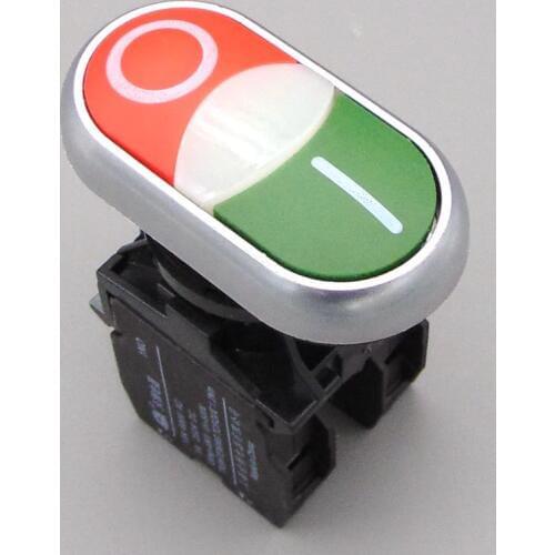 22mm 1NO 1NC switches momentary button momentary pushbutton switch button switch Red and green button